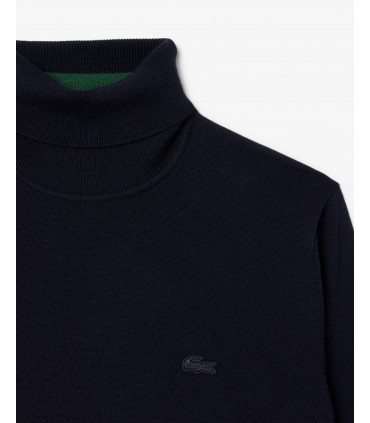 Pull col roule lacoste 166-marine