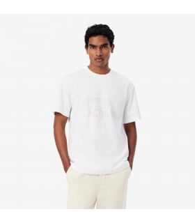 Tee shirt mc lacoste 001-blanc