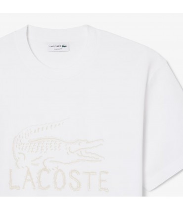 Tee shirt mc lacoste 001-blanc