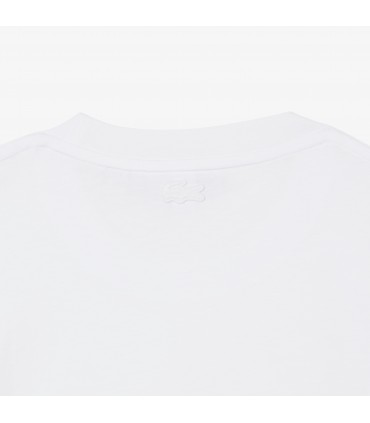 Tee shirt mc lacoste 001-blanc