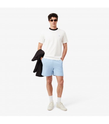 Tee shirt mc lacoste 70v-farine