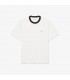 Tee shirt mc lacoste 70v-farine