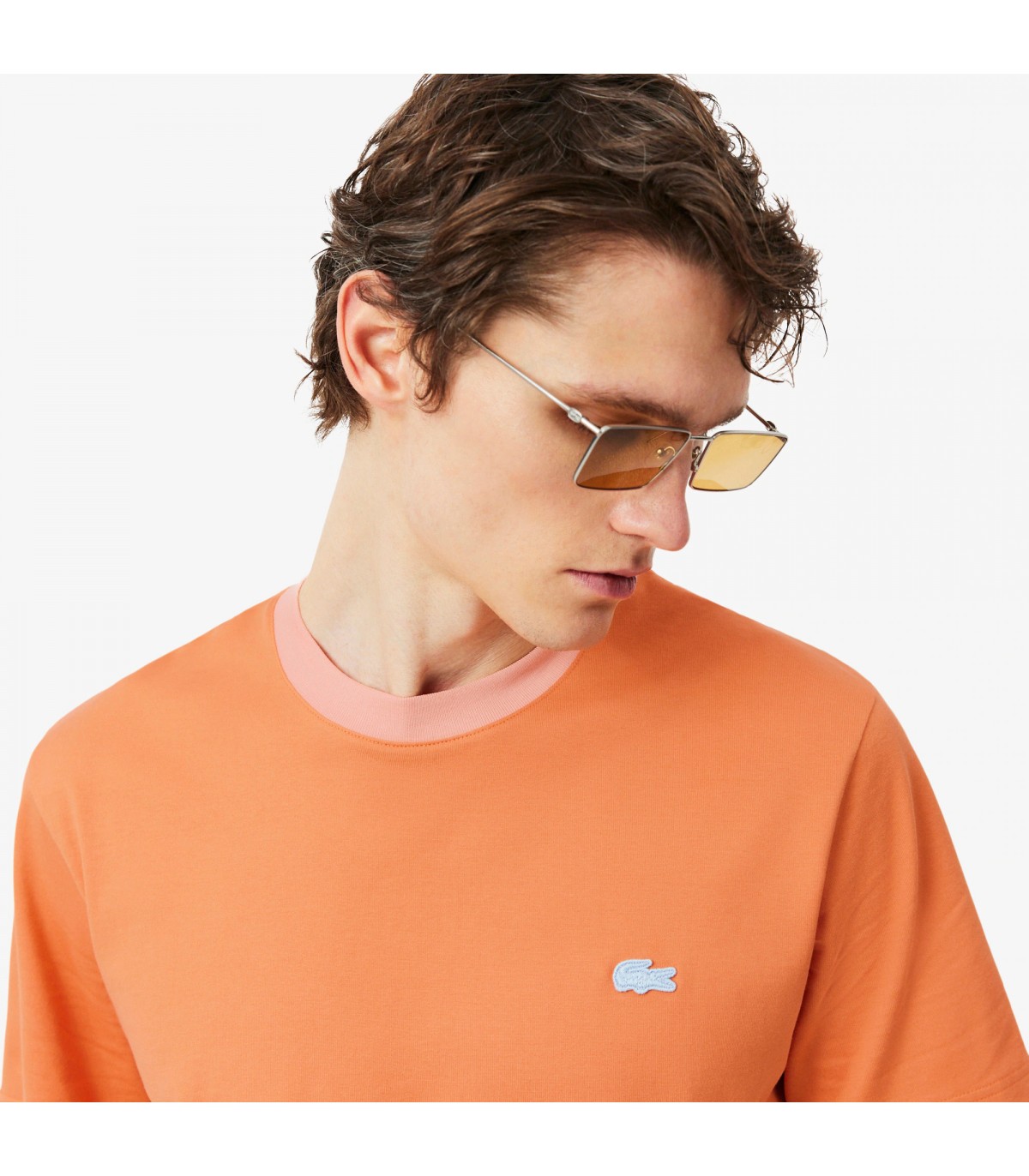Tee shirt mc lacoste iy0-blossom