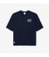 Tee shirt mc lacoste 166-marine