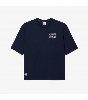Tee shirt mc lacoste 166-marine