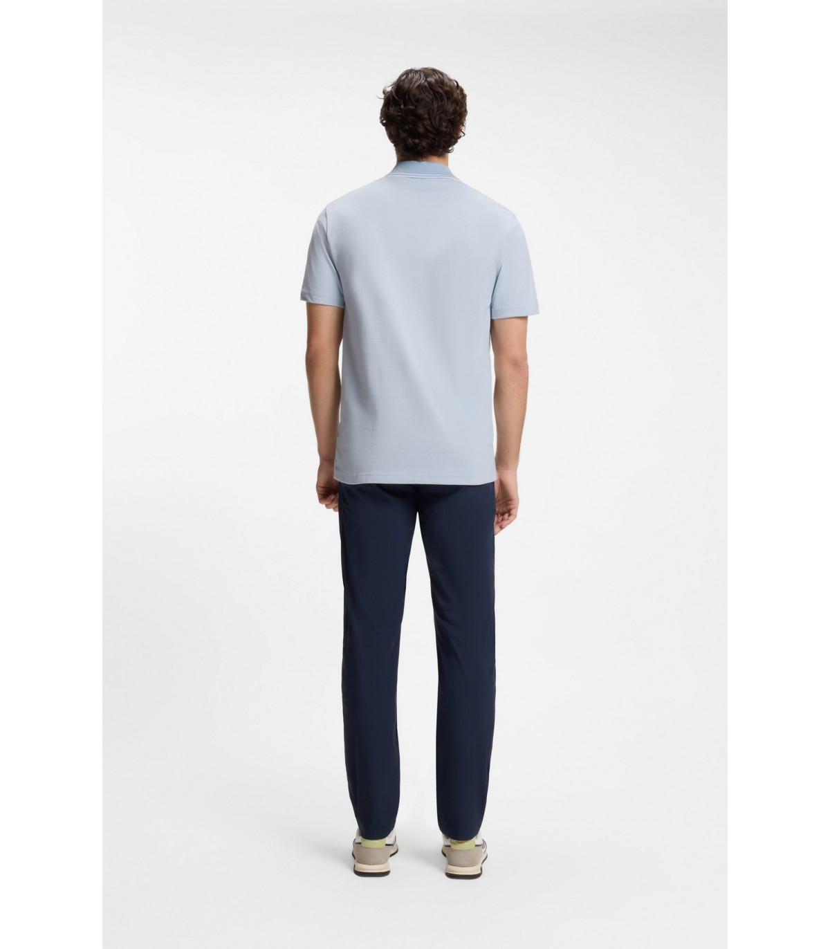 Polo mc boss orange 458light/pastelblue