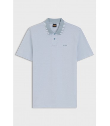 Polo mc boss orange 458light/pastelblue