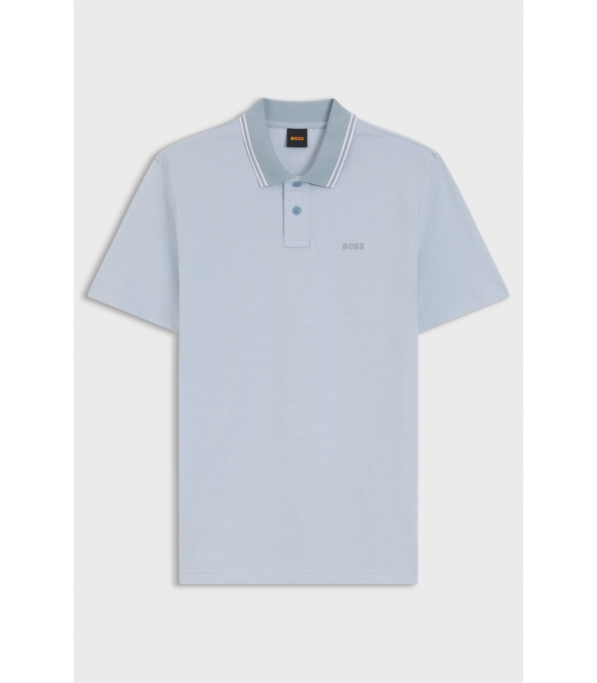Polo mc boss orange 458light/pastelblue