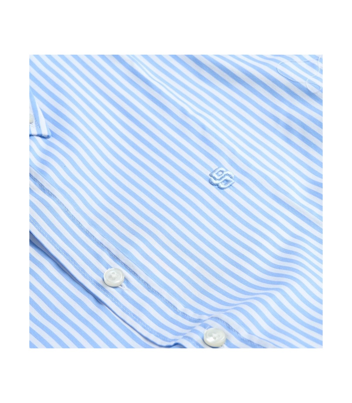 Chemise ml boss black 450light/pastelblue