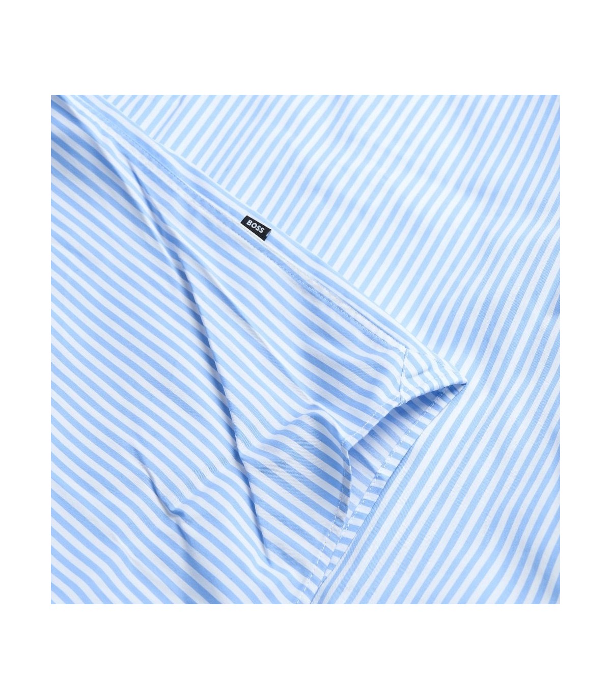 Chemise ml boss black 450light/pastelblue