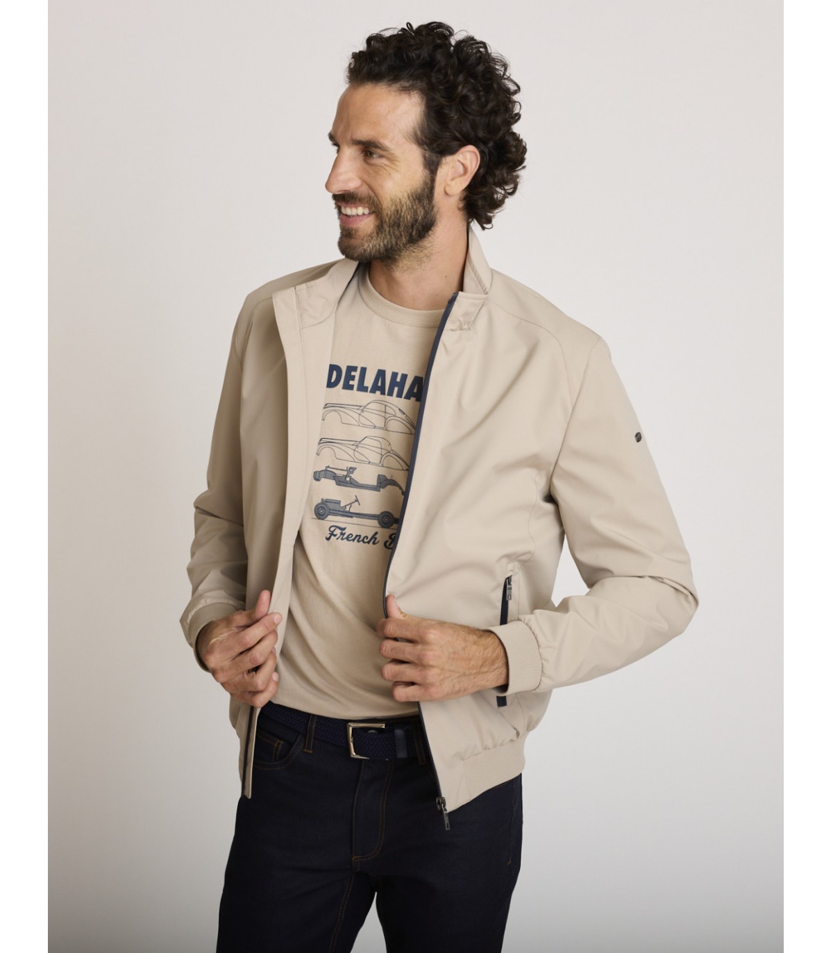 Blouson delahaye 892beige