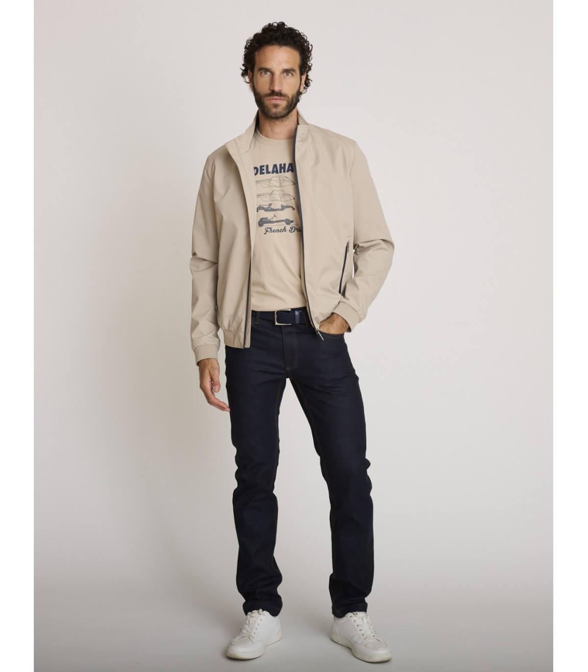 Blouson delahaye 892beige