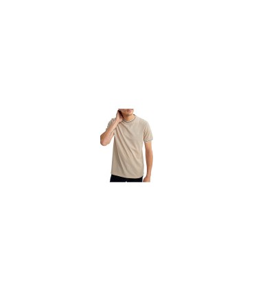 Tee shirt mc benson & cherry beige