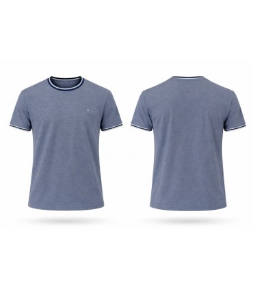 Tee shirt mc benson & cherry marine-mel