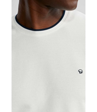 Tee shirt mc benson & cherry ecru