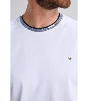 Tee shirt mc benson & cherry blanc