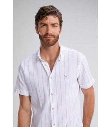Chemise mc benson & cherry ecru