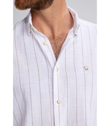 Chemise mc benson & cherry ecru