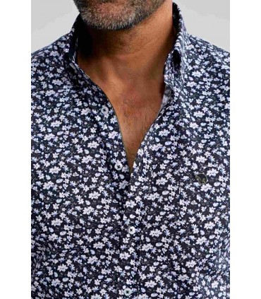 Chemise mc benson & cherry marine