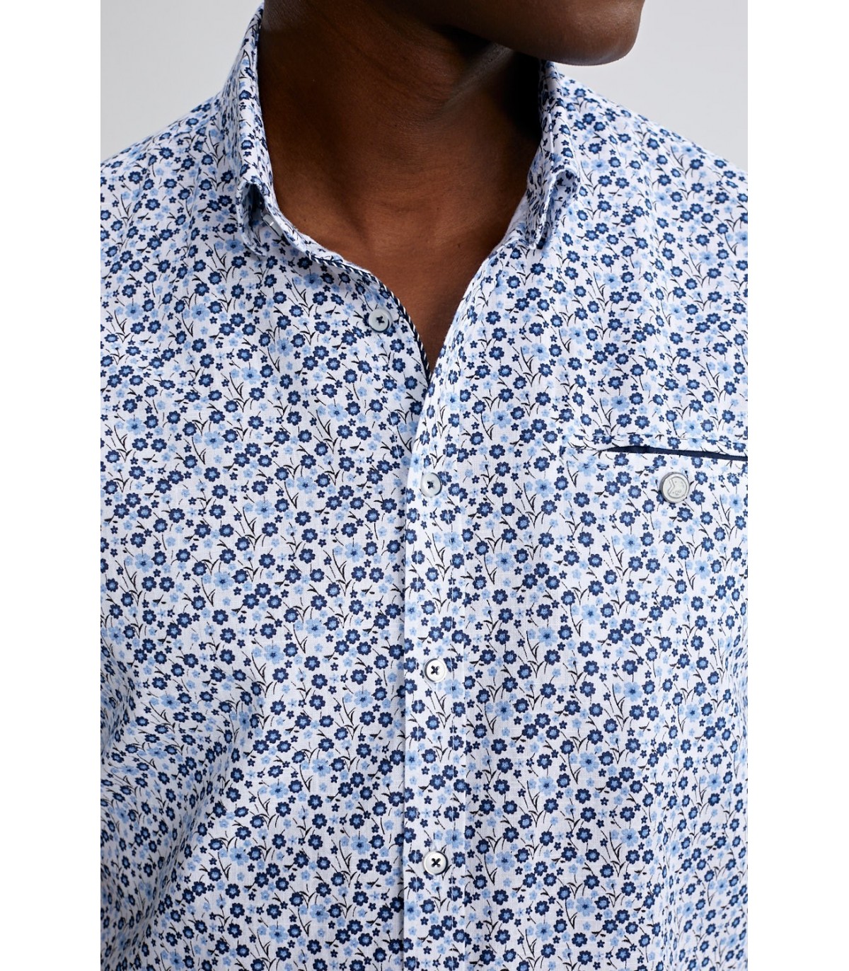 Chemise mc benson & cherry blanc-mari