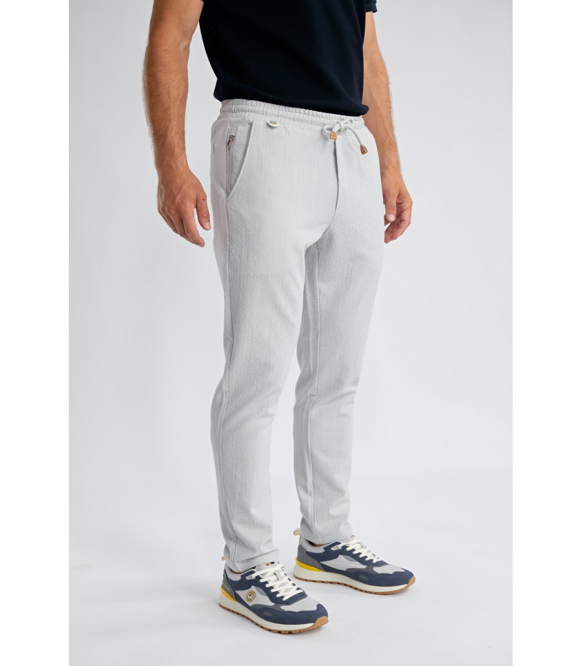 Pantalon jogging benson & cherry gris
