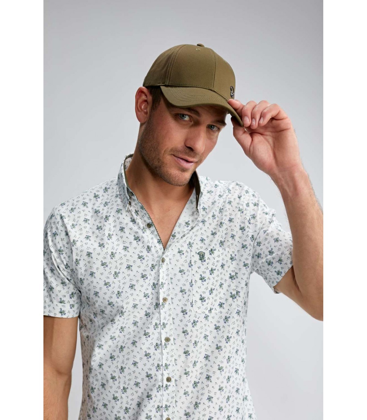 Chemise mc benson & cherry blanc