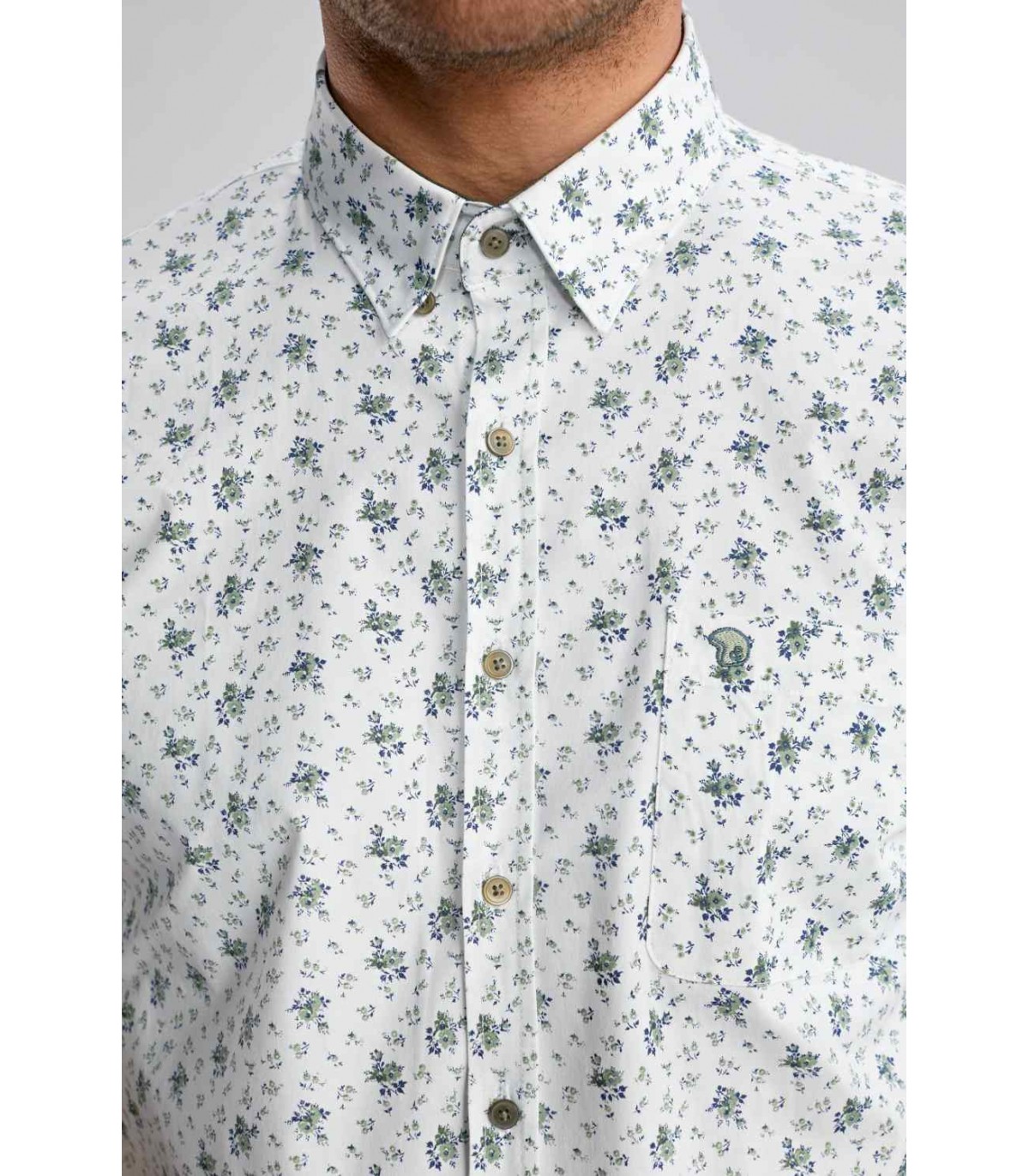 Chemise mc benson & cherry blanc