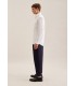 Chemise ml uni seidensticker 01blanc