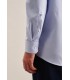 Chemise ml uni seidensticker 13bleuclair