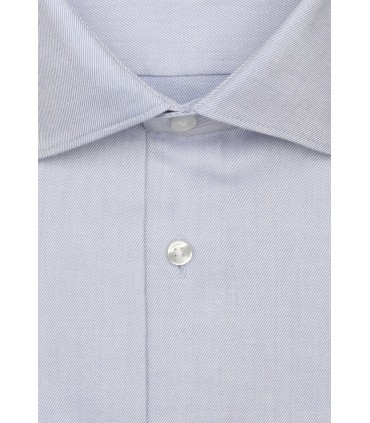 Chemise ml uni seidensticker 13bleuclair