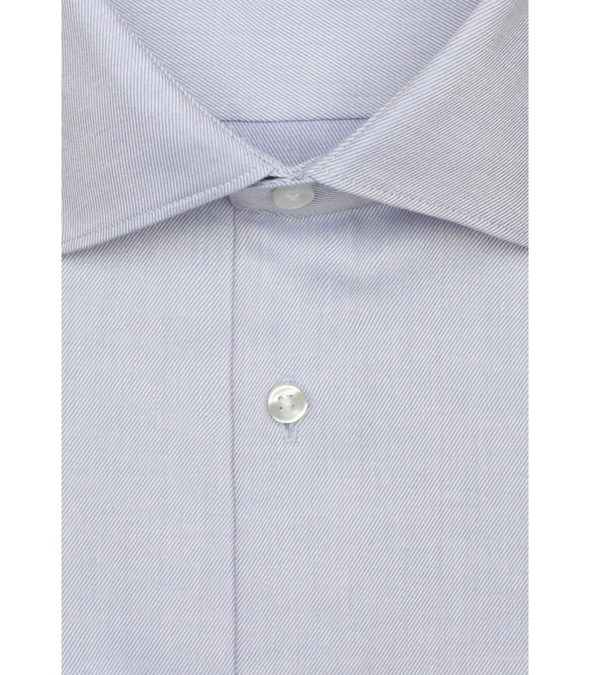Chemise ml uni seidensticker 13bleuclair