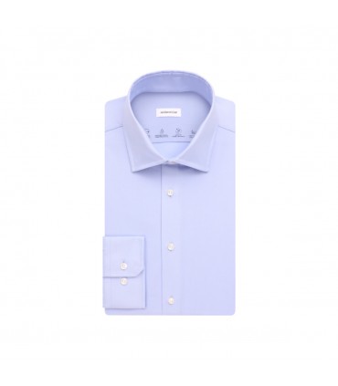 Chemise ml uni seidensticker 11ciel