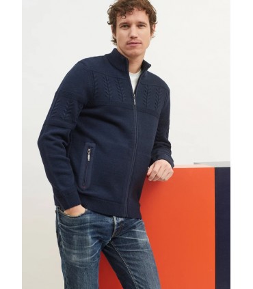 Gilet zippe saint-james ccnavy