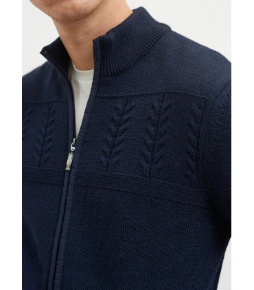 Gilet zippe saint-james ccnavy