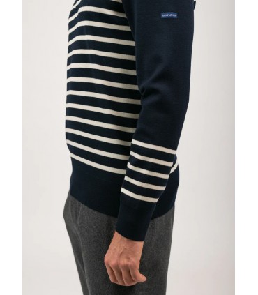 Polo ml saint-james k8-navy/bla