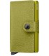 Maroquinerie portecarte secrid lime