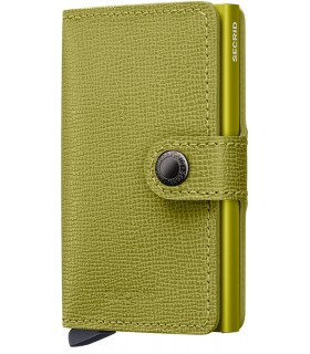 Maroquinerie portecarte secrid lime