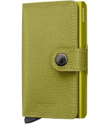 Maroquinerie portecarte secrid lime