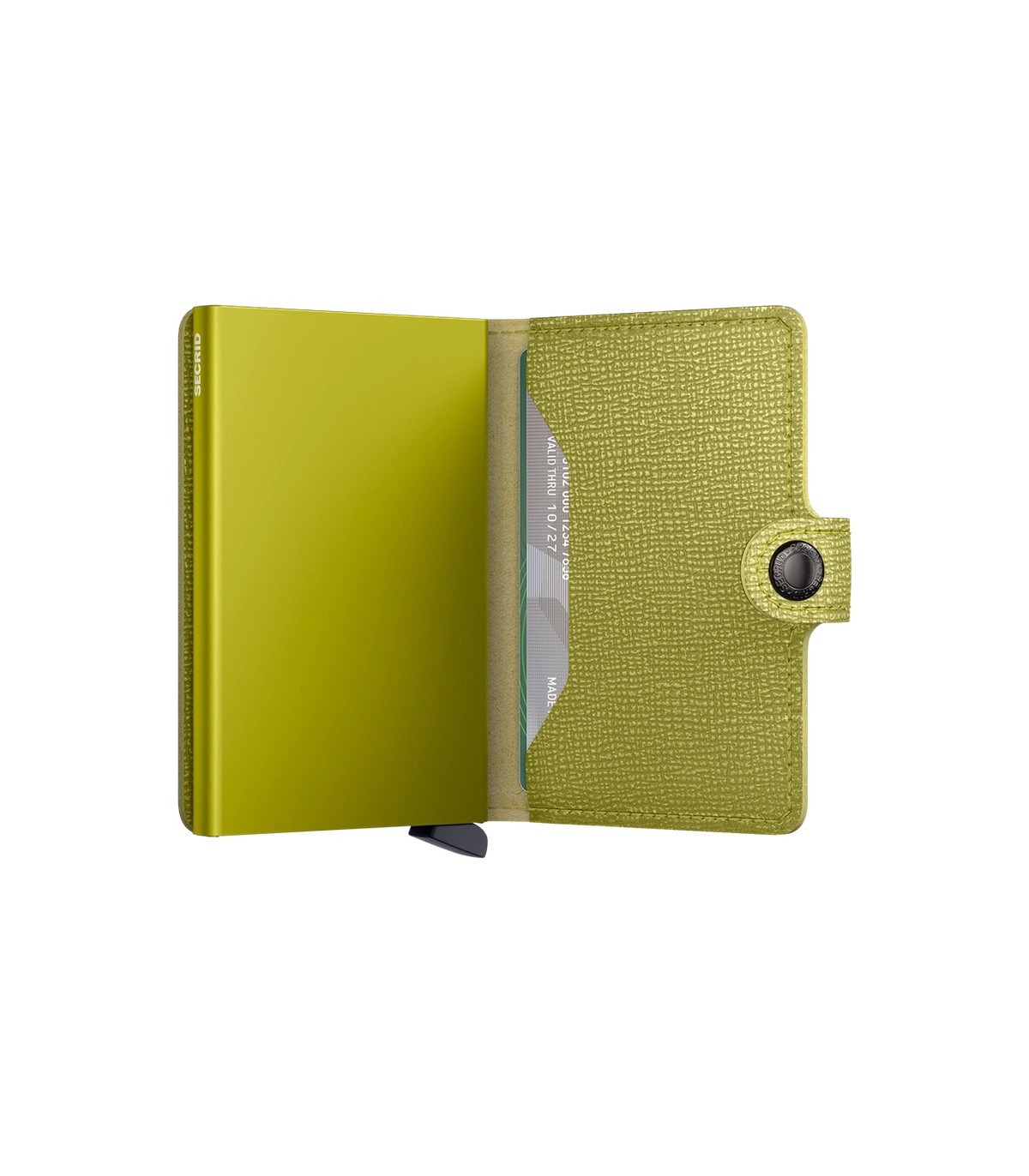 Maroquinerie portecarte secrid lime