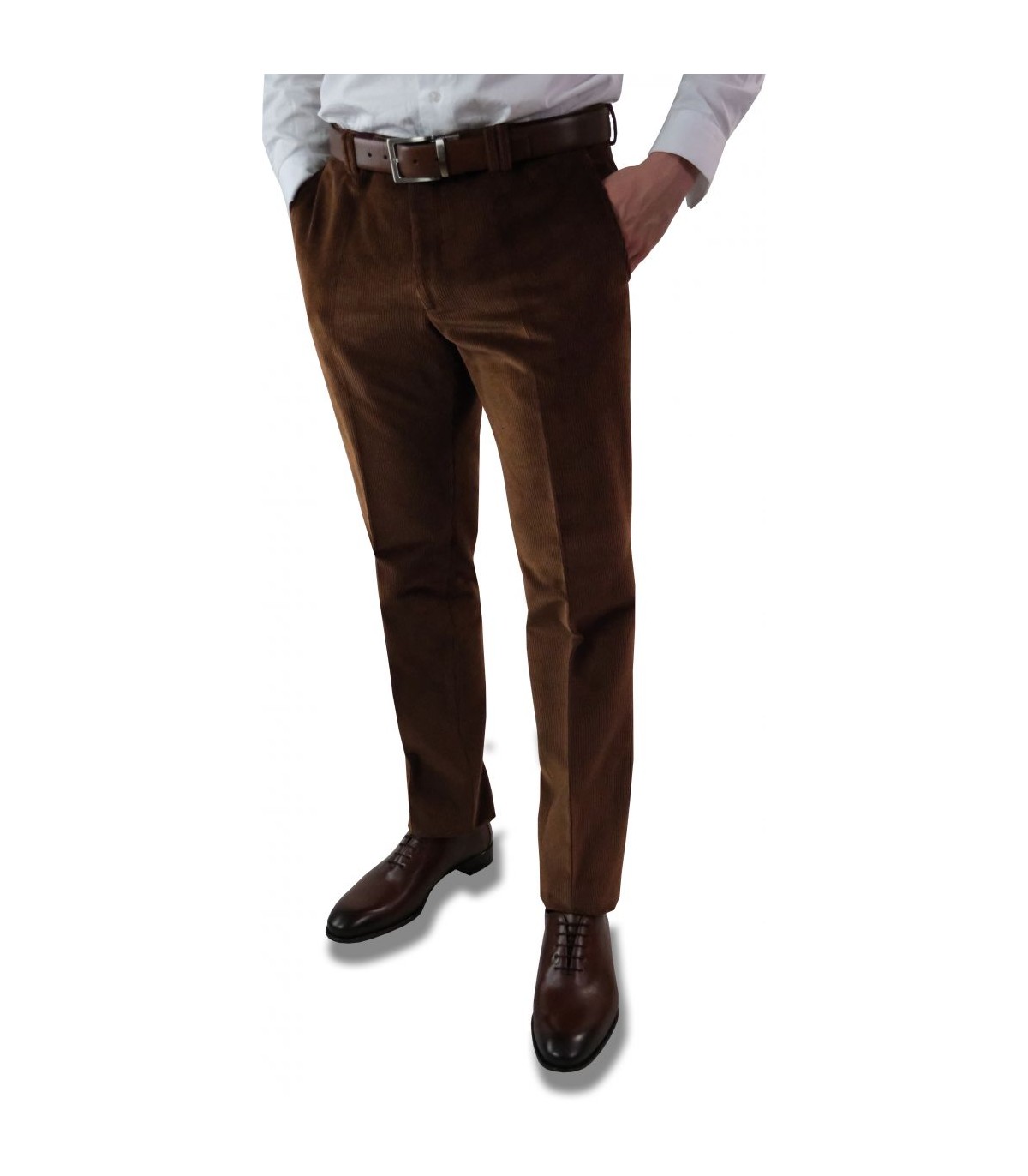 Pantalon city nino loretti 46caramel