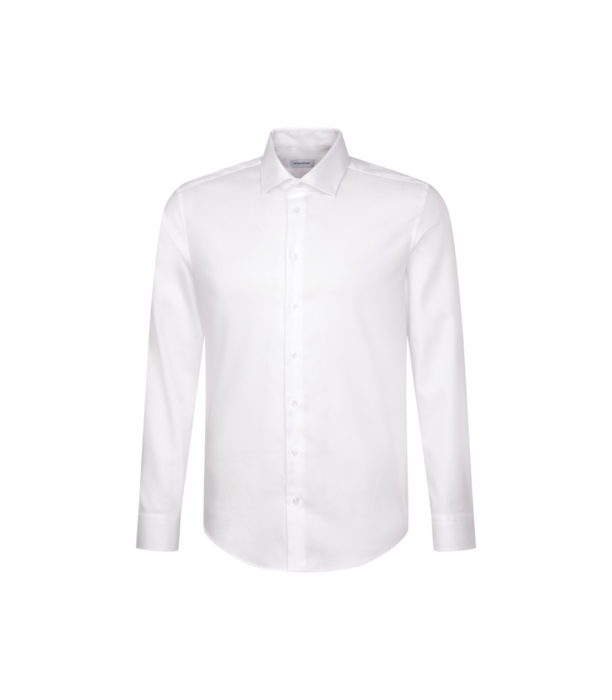 Chemise ml uni seidensticker 01blanc