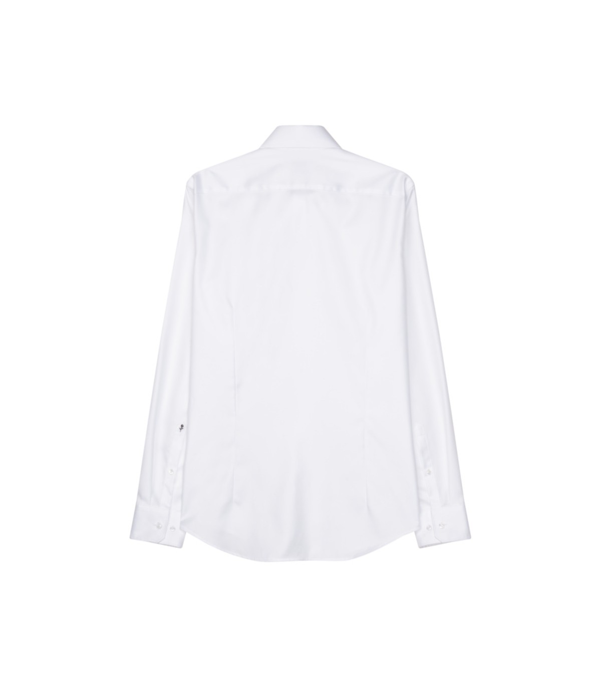 Chemise ml uni seidensticker 01blanc