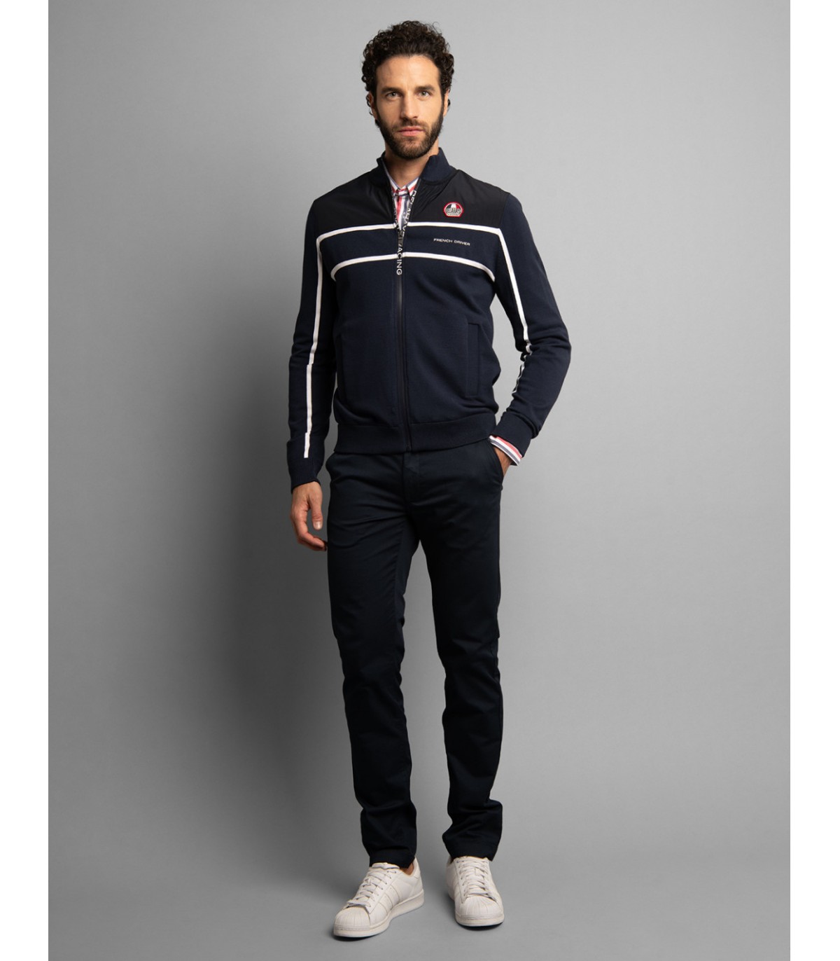 Pantalon chino delahaye 007marine