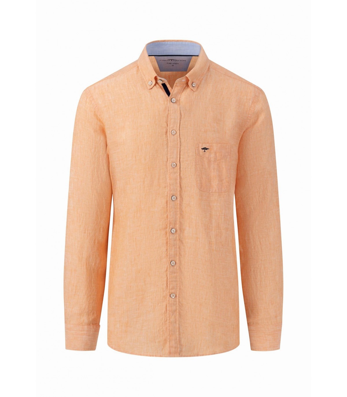Chemise ml uni fynch hatton 207orange