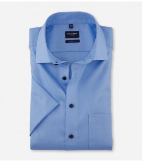 Chemise mc uni olymp 11ciel