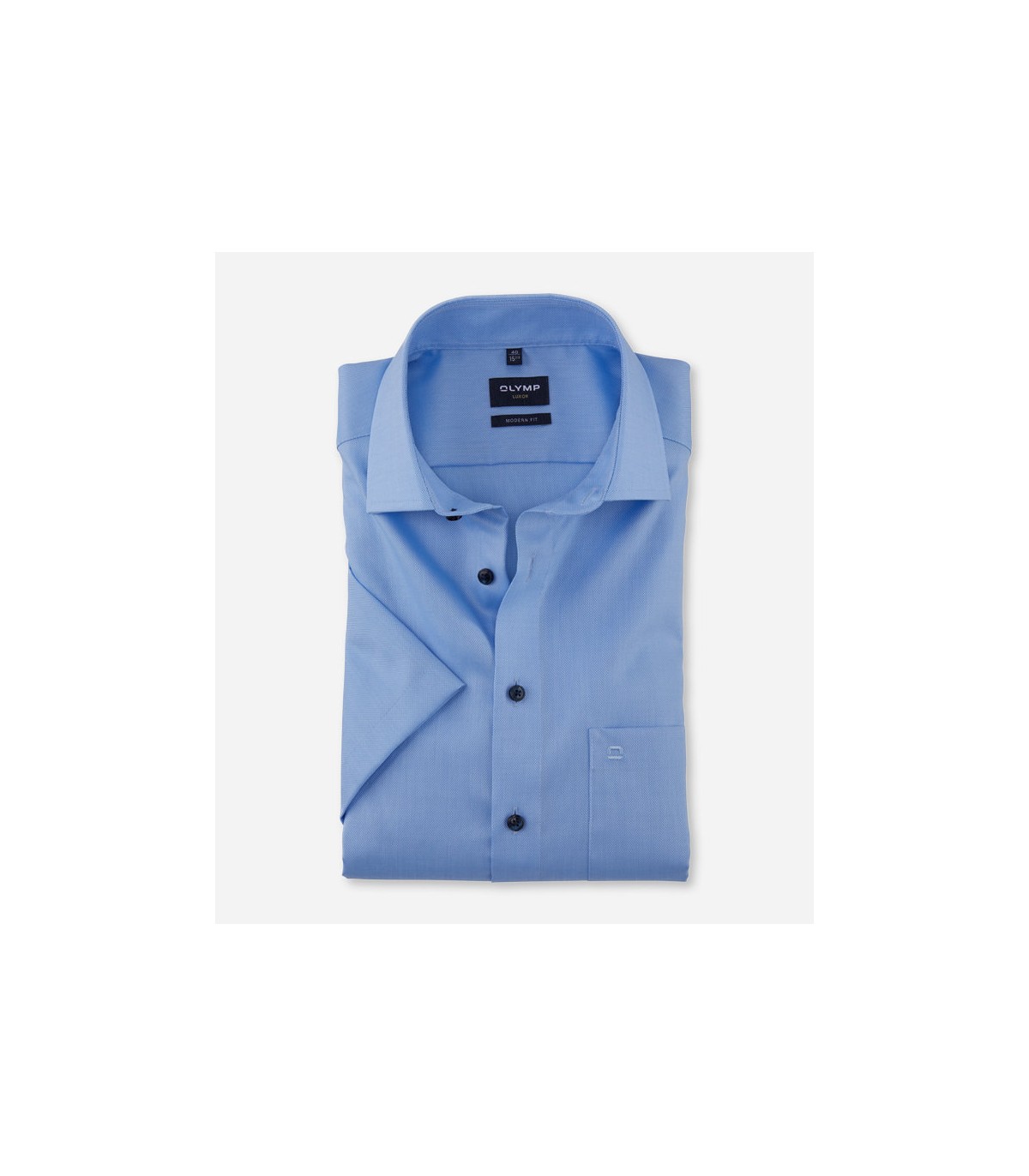 Chemise mc uni olymp 11ciel
