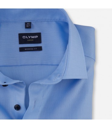 Chemise mc uni olymp 11ciel