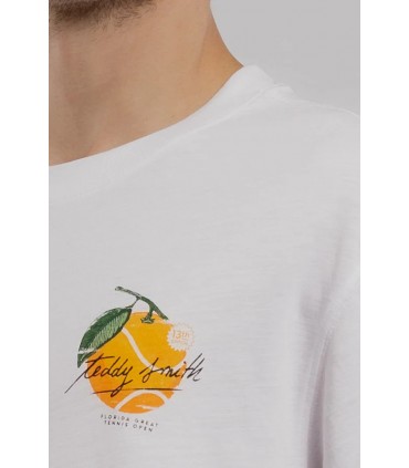 Tee shirt mc teddy smith 202blanc
