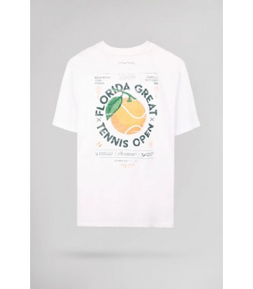 Tee shirt mc teddy smith 202blanc