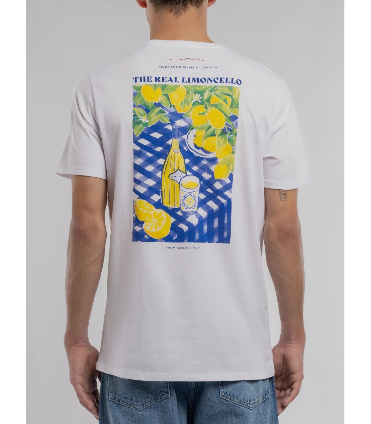 Tee shirt mc teddy smith 202blanc